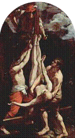 Crocifissione di Pietro Pinacoteca vaticana